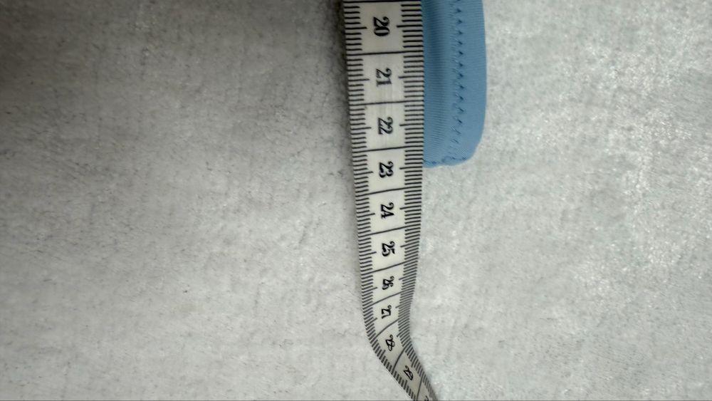 Champion niebieski stroj kapielowy dwuczesciowy basen modny 134/140