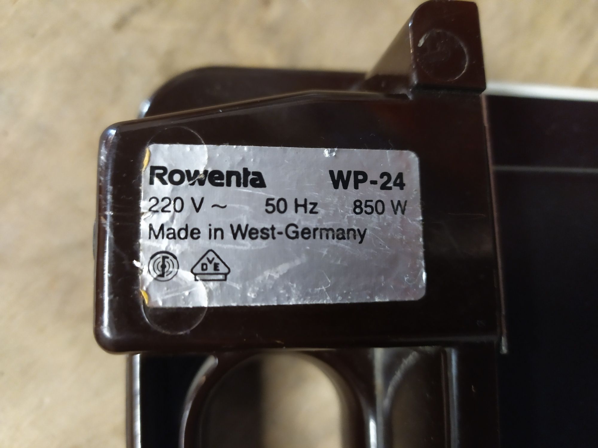 Płyta grzewcza Rowenta EP 24 lata 80