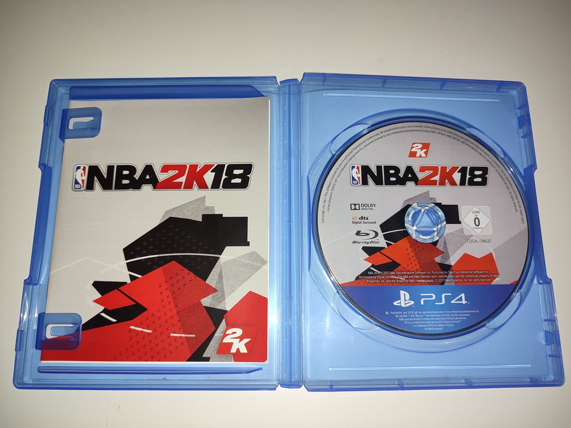 Gra Ps4 NBA 2K18 NBA2K18 gry PlayStation 4 UFC Mafia Crash NFS GT7