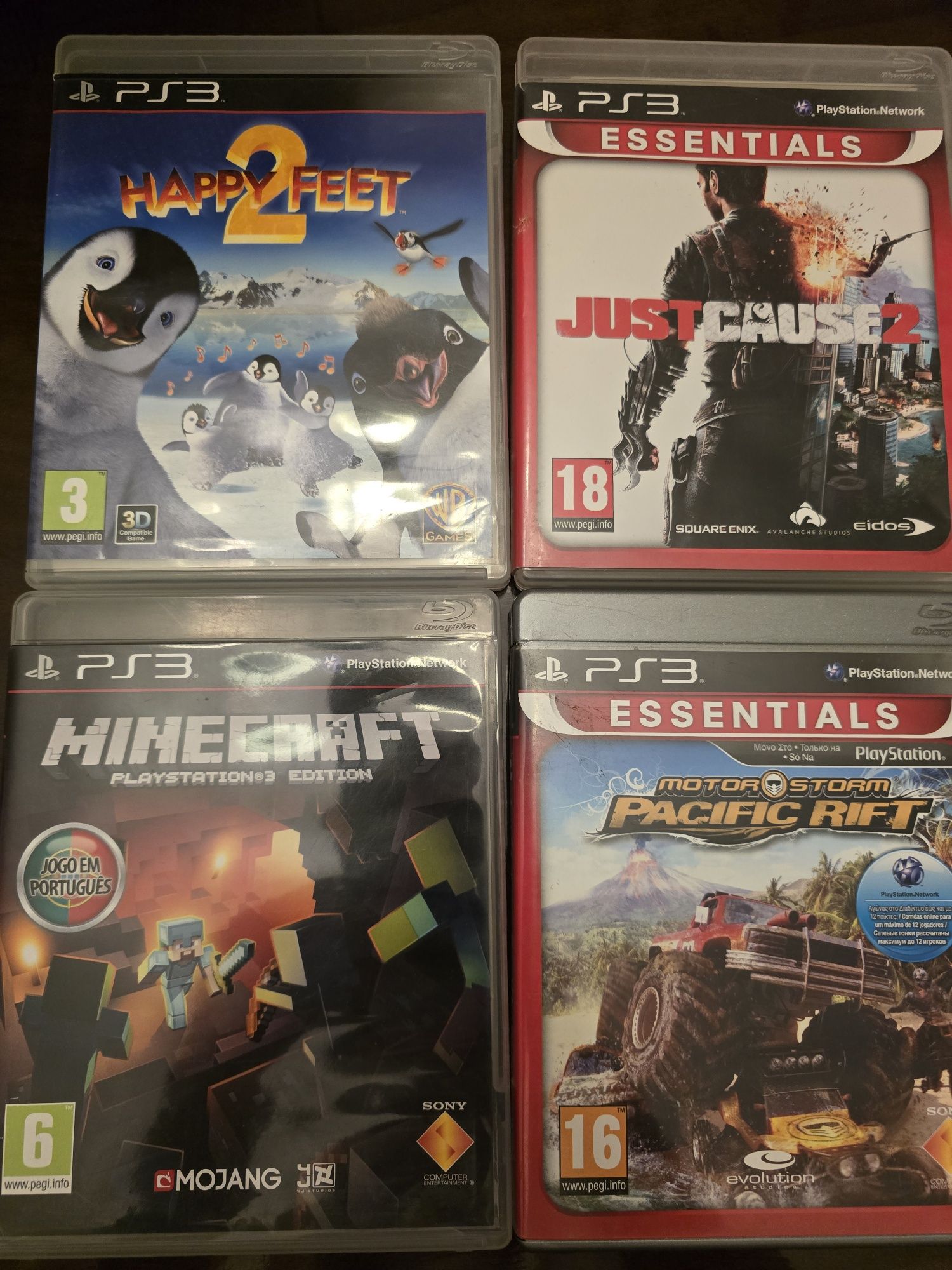 17 Jogos para Playstation 3 mais 3 jogos para PC