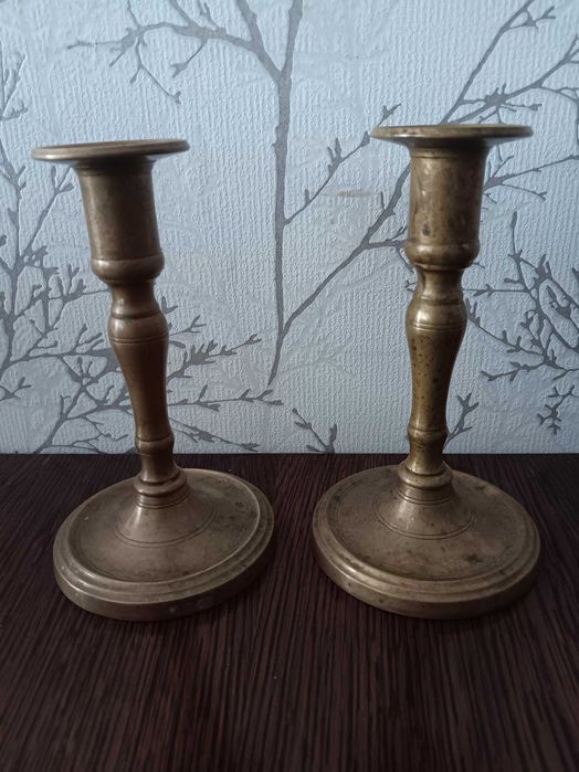 Świeczniki z mosiądzu