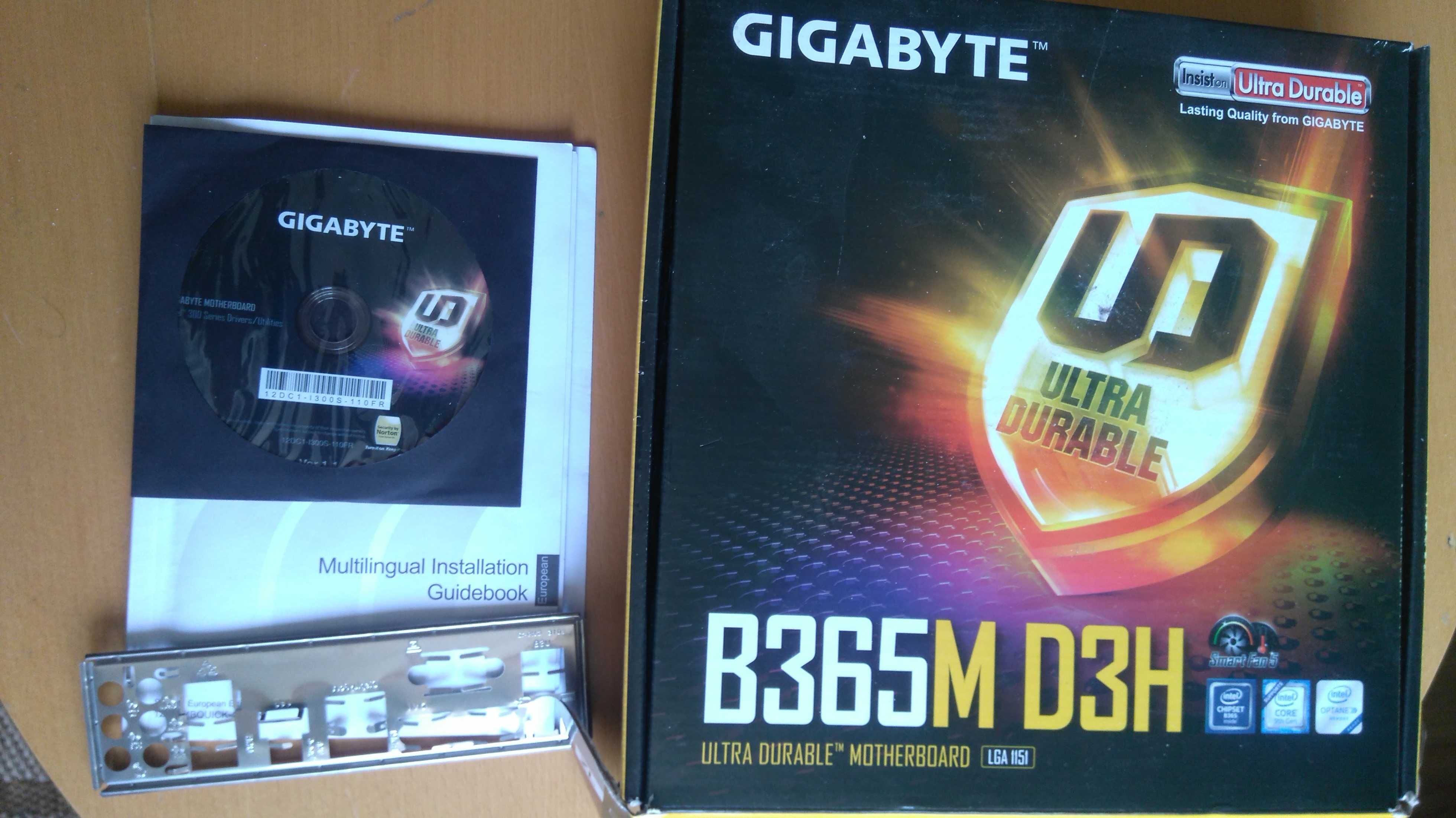 Uszkodzona MB GigaByte B365M D3H.