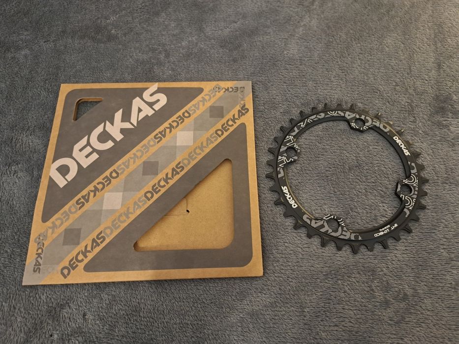 Deckas 34T Tarcza Korby / Zębatka NOWA 104BCD