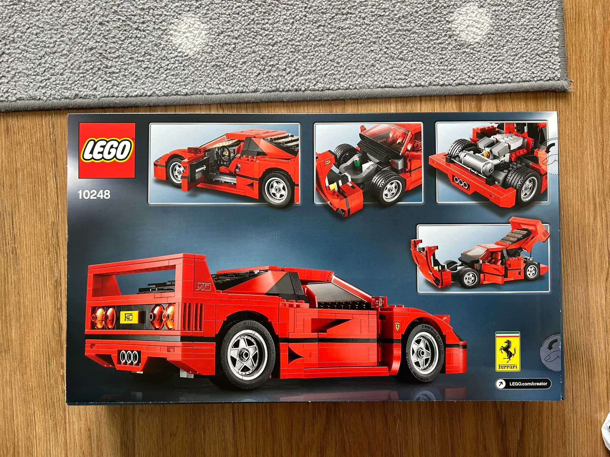 Lego Creator 10248 - Ferrari F40 NOVO | RARO | SELADO