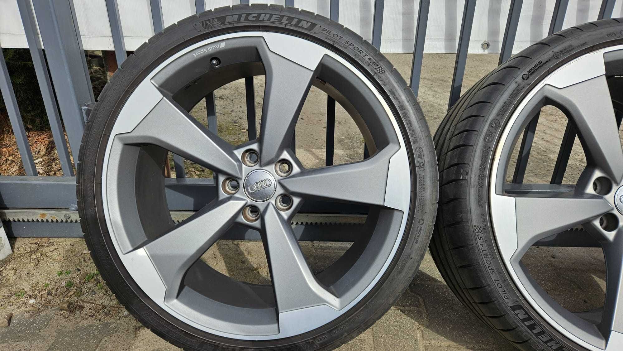 Oryginalne alufelgi 20 cali ROTOR BBS z Audi A5 S-line