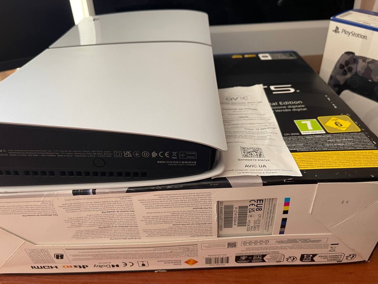 Приставка Sony PlayStation 5 Slim 1 TB Digital Edition Гарантия