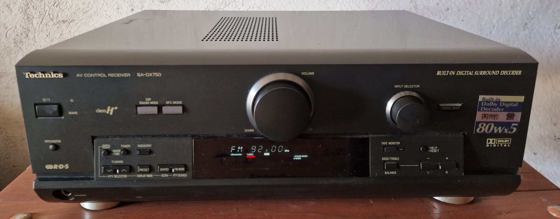 Amplituner Technics SA-DX750 wysoki model bdb stan