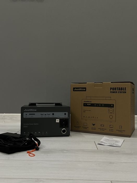 Портативна зарядна станція JustNow JNB600-FS01 630W 460Wh