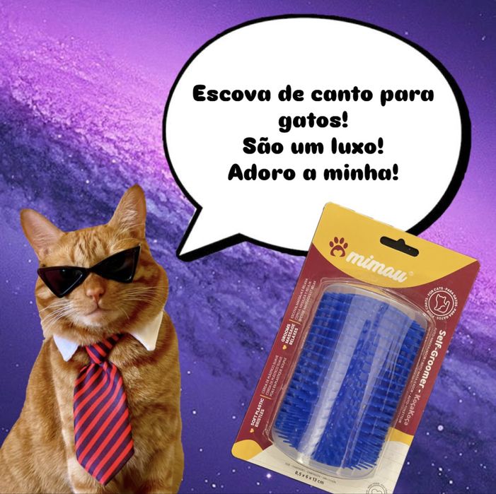 Escova para gato