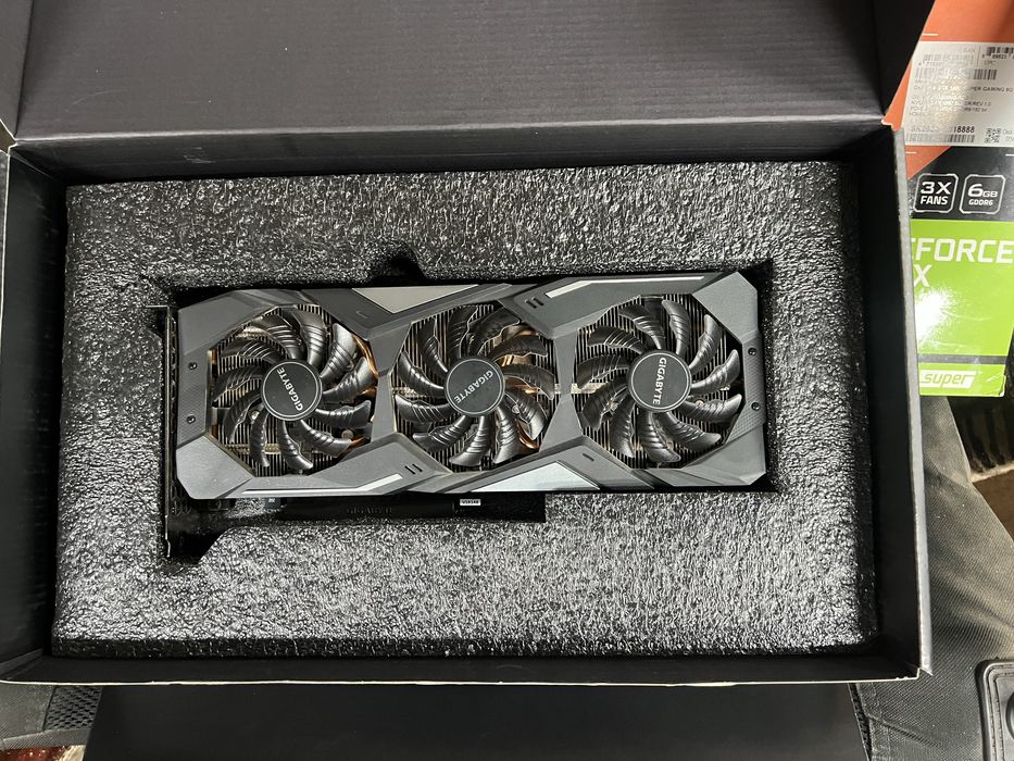 GTX 1660 super 6g Gigabayte Видеокарта. Идеальний стан.