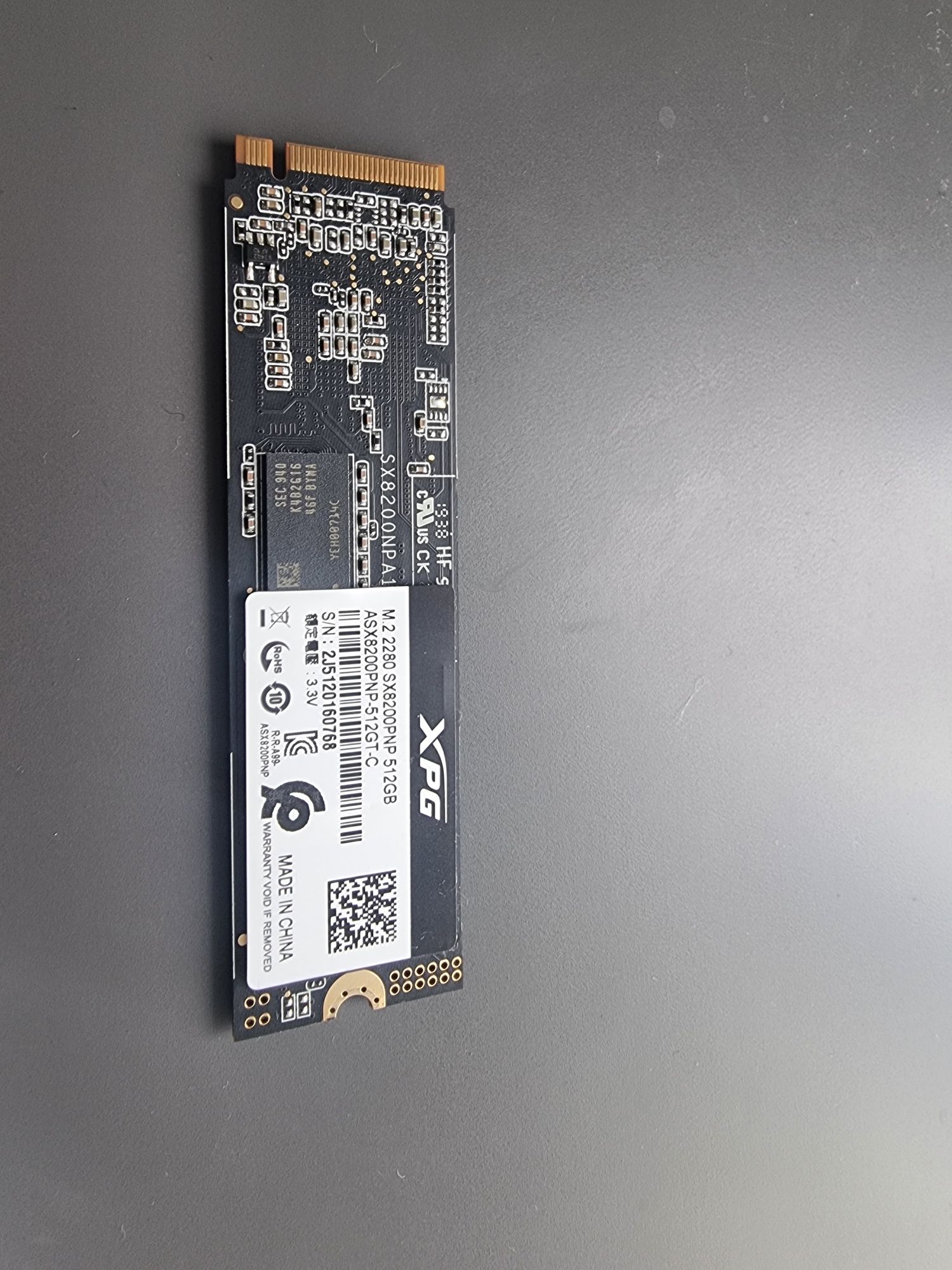 Dysk adata SX8200, pojemność 512GB m.2