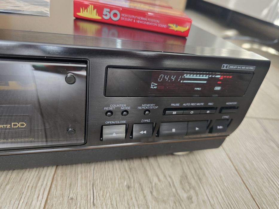 Opis! Technics RS BX747 RS-BX747 JAPAN 100V