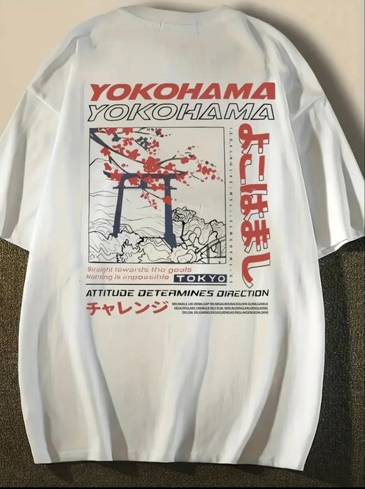 футболка с принтом мужская/женская (короткий рукав)