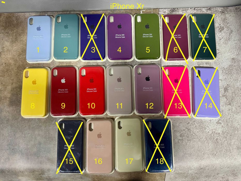 Full Чехол Silicone Case iPhone X Xr Xs Max Чохол Айфон