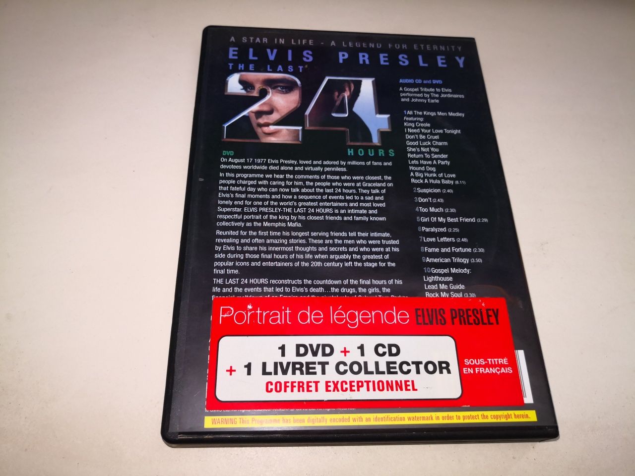 Elvis Presley The Last 24 Hours_DVD/CD