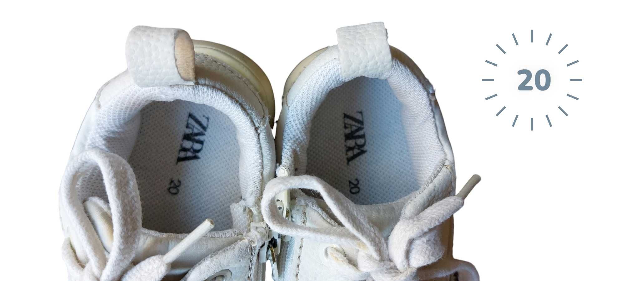 Sapatilhas Brancas Zara 20