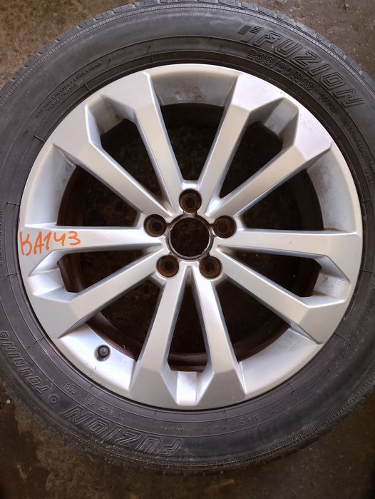 Диск Audi OEM 8R0601025BM 8x18 5x112 ET39 DIA66,6 (silver) Б/У