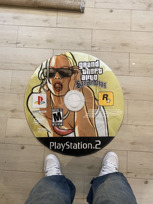 Dywan gra gta cd 80cm x 80cm