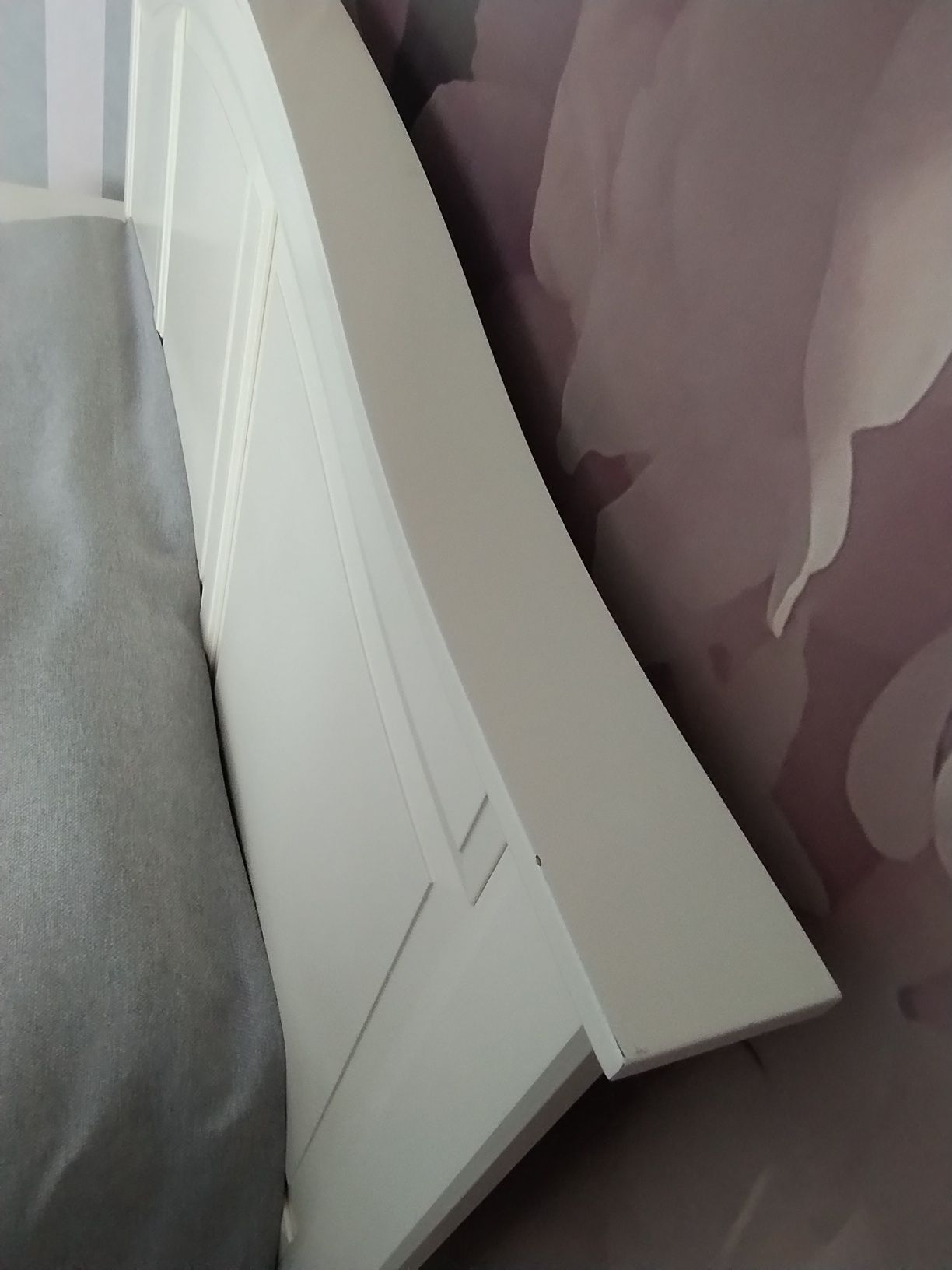 Łoże IKEA Birkeland 160x200 cm + szafki nocne + toaletka