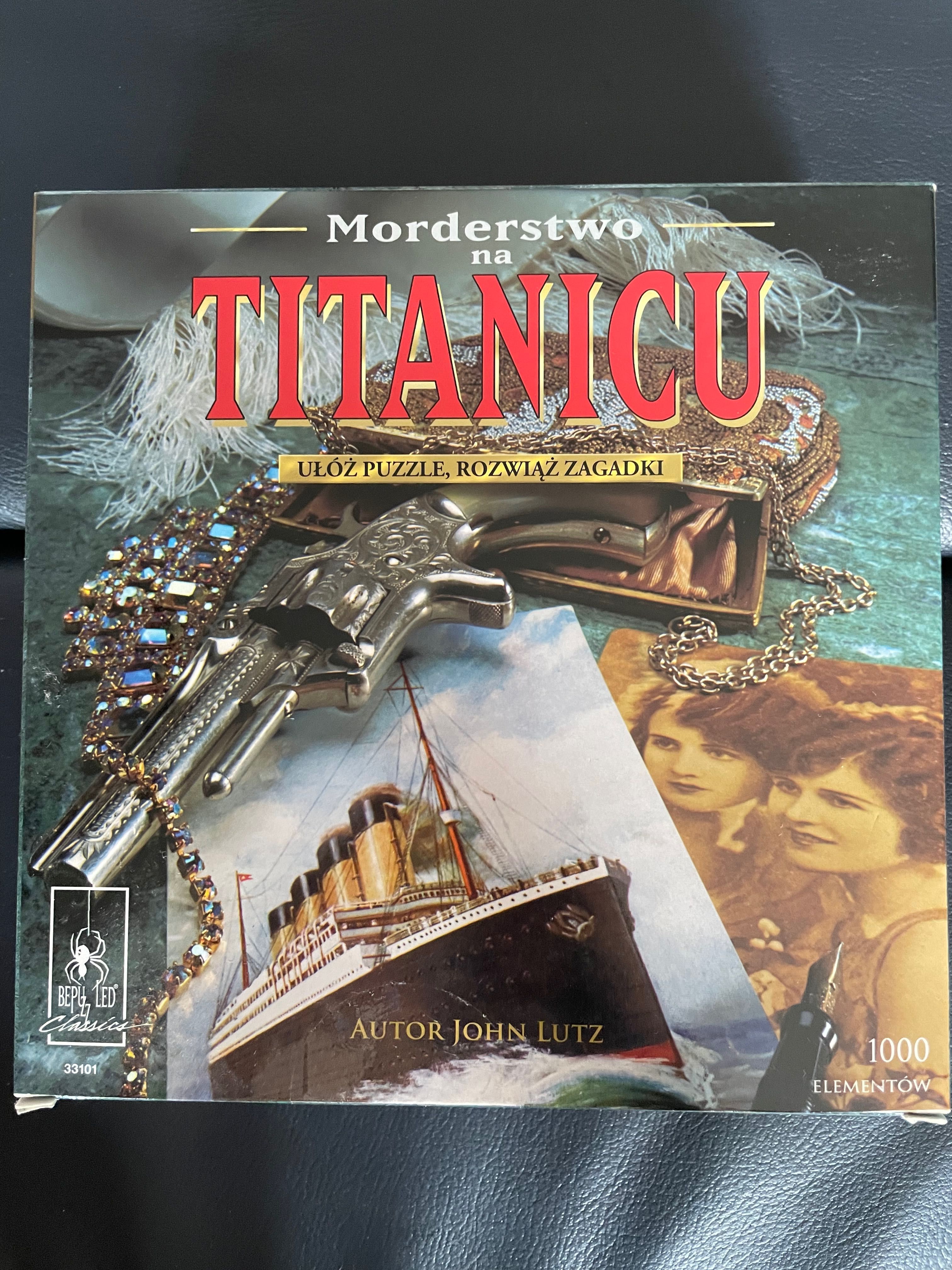 Puzzle Morderstwo na Titanicu, 1000 elementów