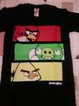 T shirts angry birds