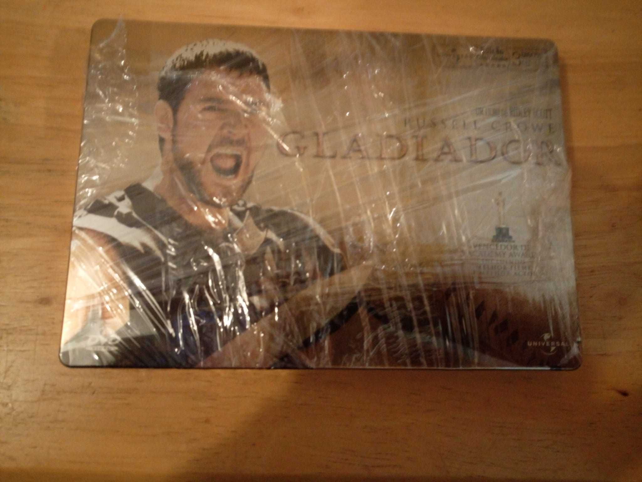 Steelbooks DVD´s Riddick - E.T. - Gladiador (novos)