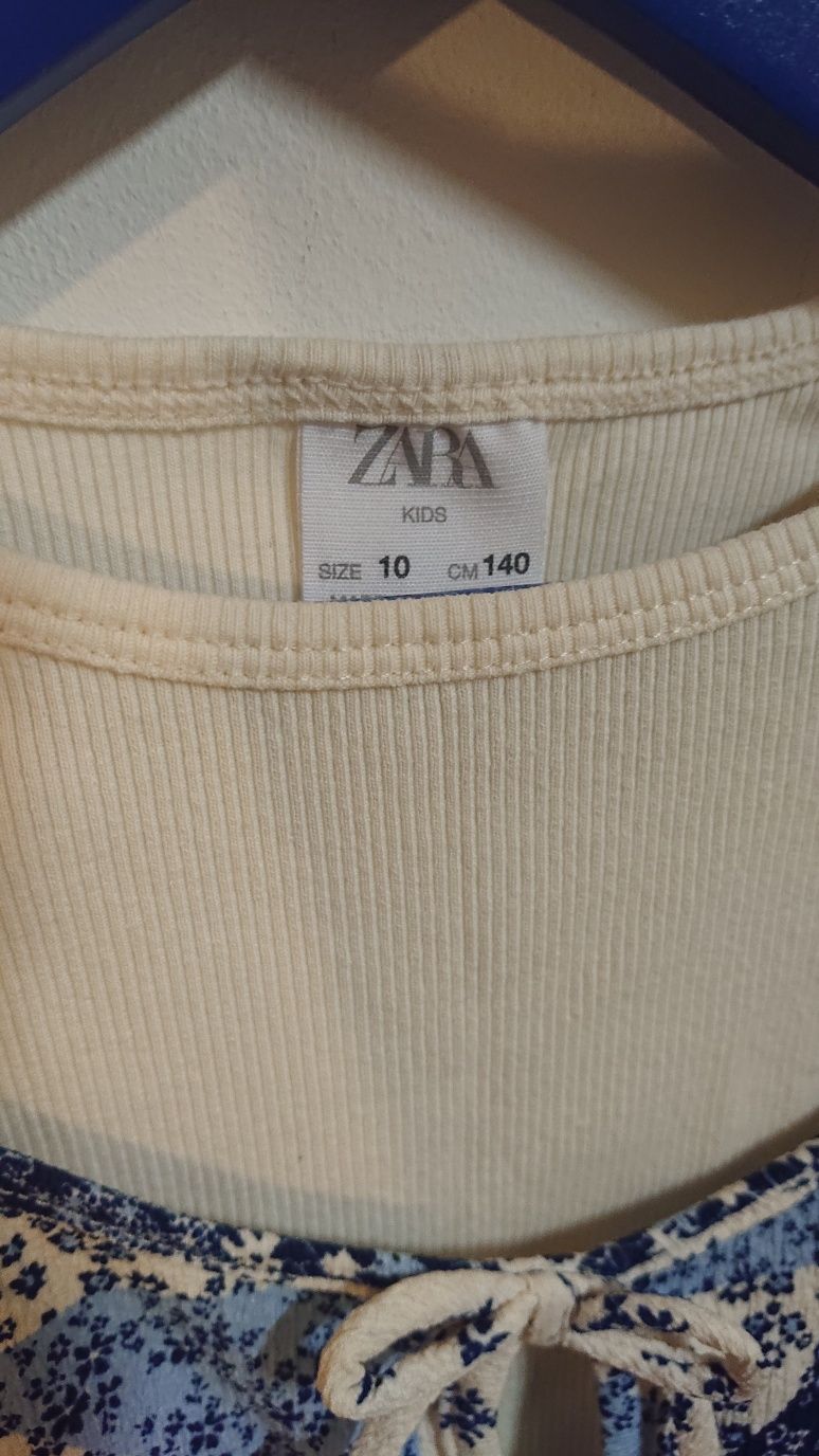 Zara sukienka z bluzka rozm. 140/10
