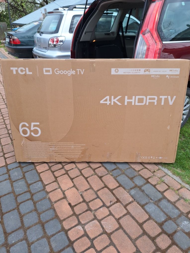 Telewizor nowy TCL 65 Cali stan idealny