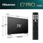 Телевізор Hisense 75E79NQ Pro Qled pro у Наявності‼️