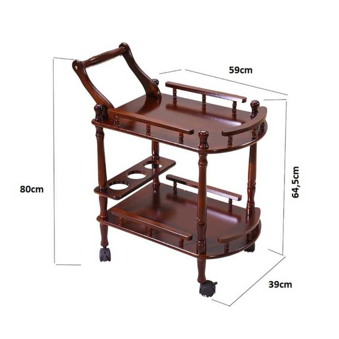 Carrinho de Madeira Auxiliar