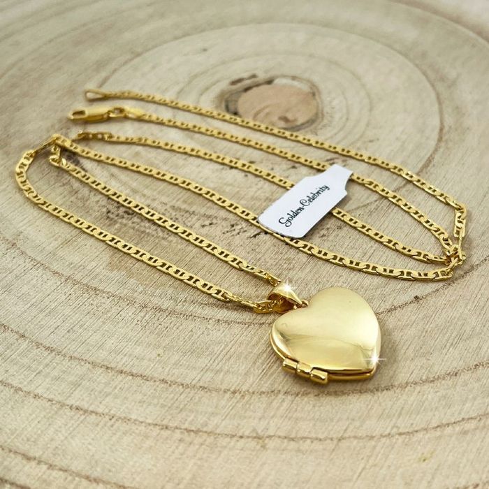 Prezent Dla Dziewczynki 5/6/7/8/9 Lat Na Urodziny Złoty Naszyjnik Serc