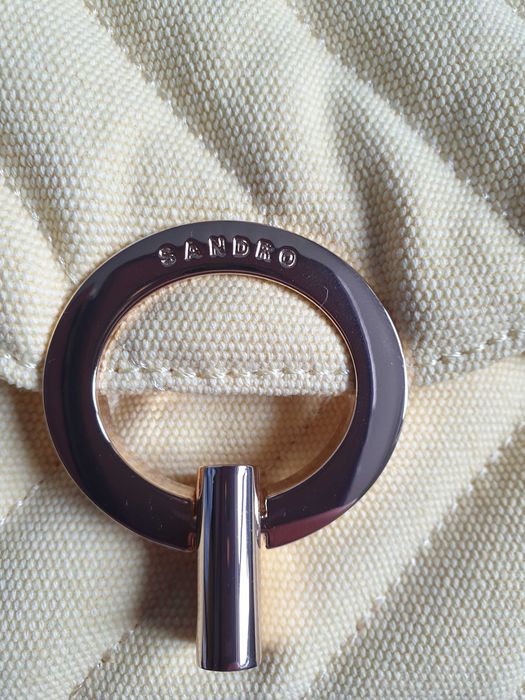 Nowa oryginalna żółta torebka Sandro