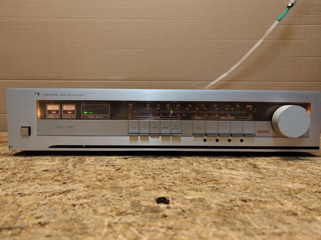 Tuner radiowy Unitra Diora AS 632, Made in Poland, PRL