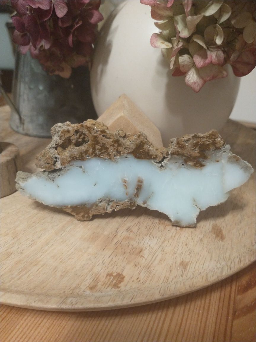 Chalcedon Płytka Błękity lok. Szklary
