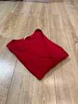 Czerwony rozpinany sweter Tommy Hilfiger