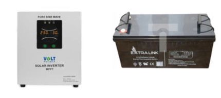 Комплект 1000/40 Ам Volt + 200Ам акумулятор