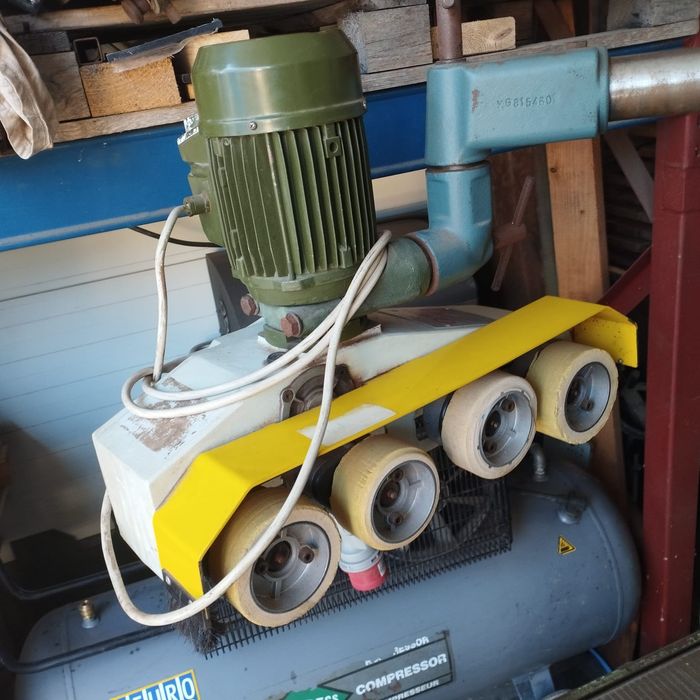 Piła tarczowa formatowa do drewna frezarka piło posuw 3 i 4 rolkowy