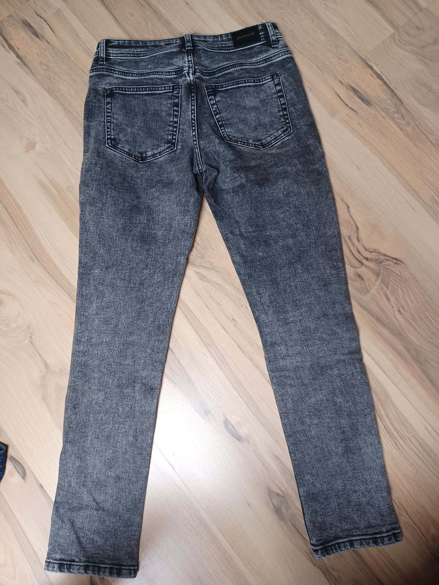 Spodnie jeansowe r.38 3 pary