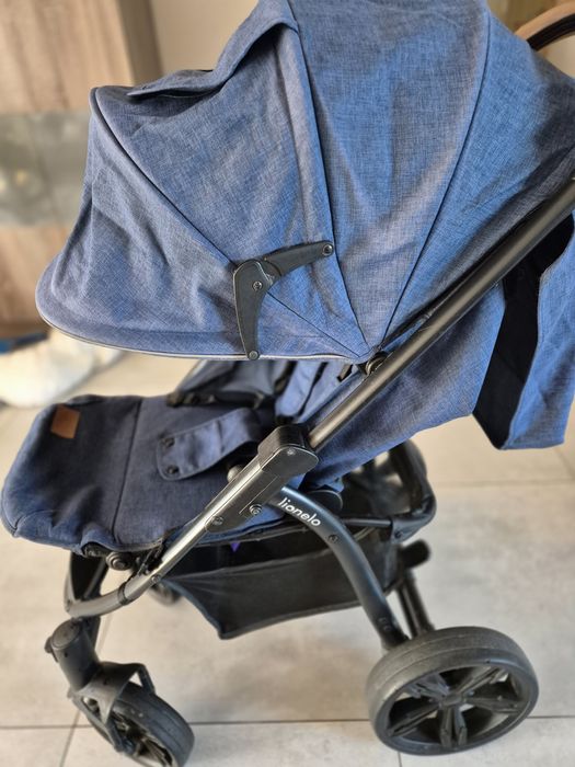 Spacerówka wózek Lionelo Annet niebieska