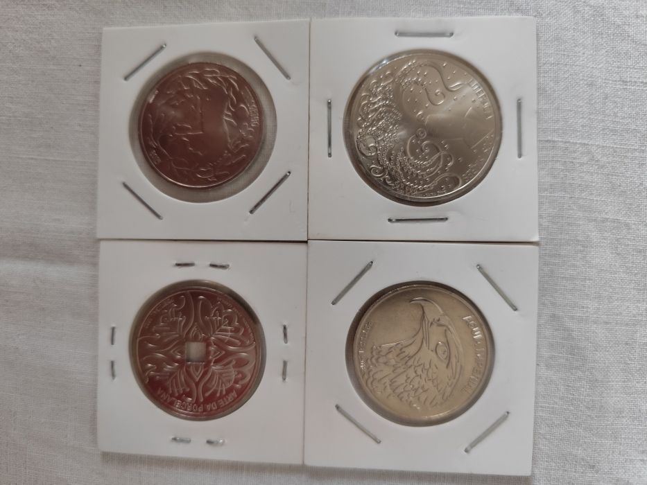 Moedas 2,5€ 5€ e 7,5€