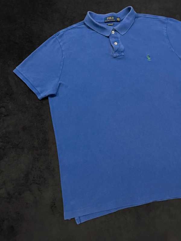 Niebieska koszulka polo Ralph Lauren - Size XL Classic Fit