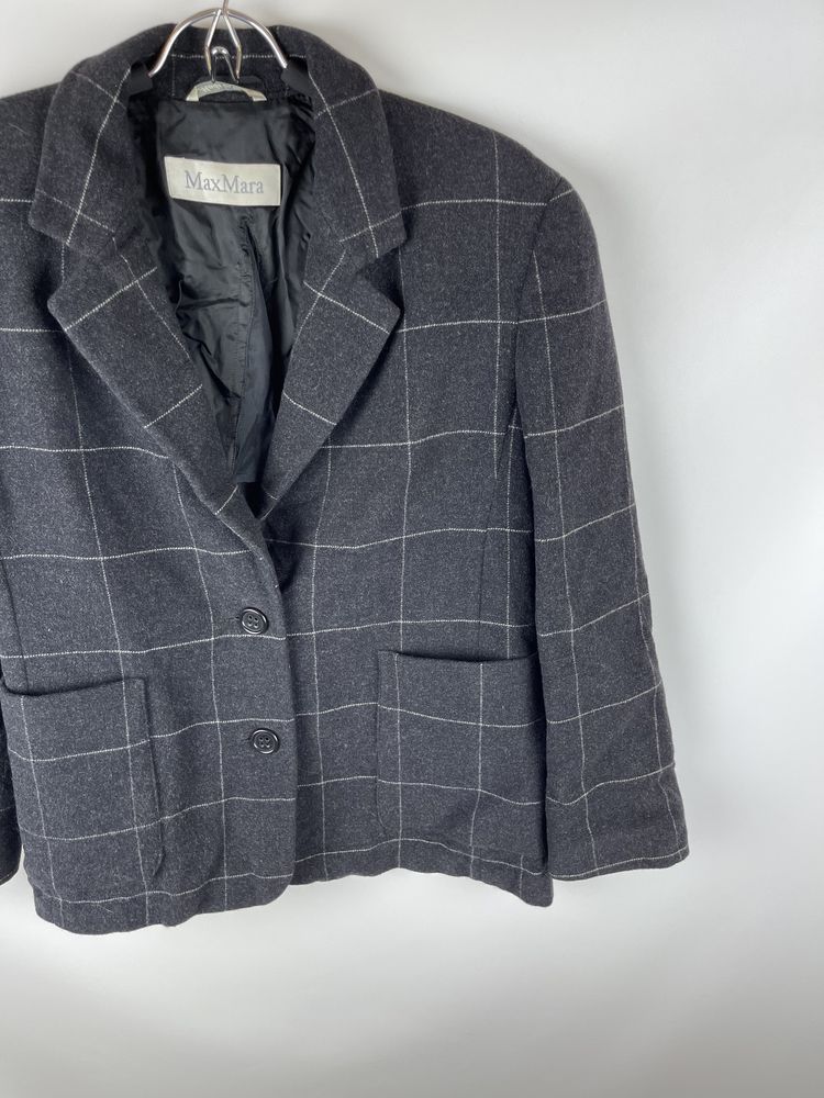 Блэйзер пиджак Max Mara , angora rabbit + wool, размер uk 8