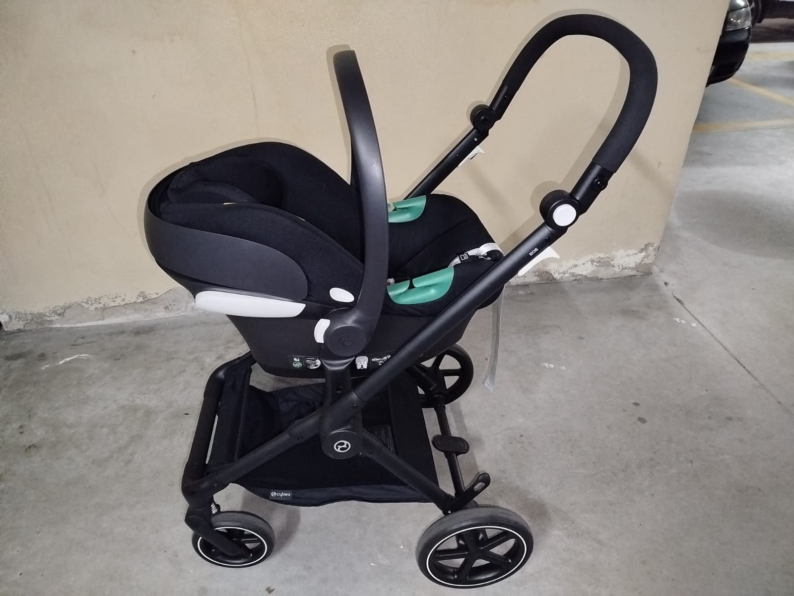 Conjunto de rua Cibex EOS Black.