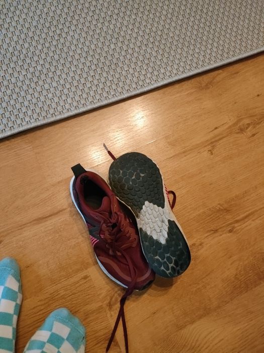 Buty New Balance Fresh Foam Tempo W Bordowe