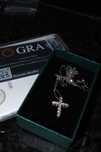 Colar de diamante moissonite com certificado GRA