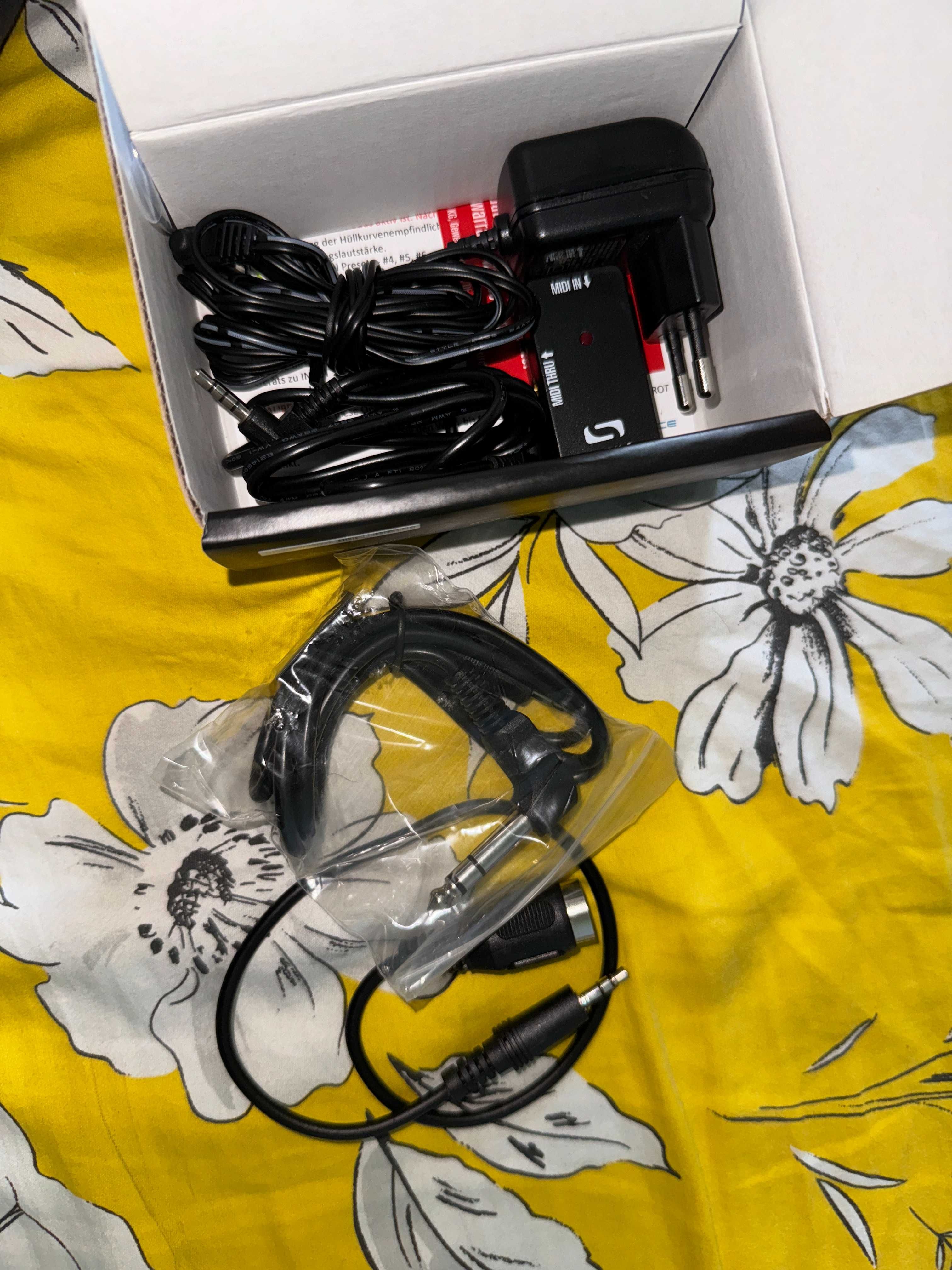 Source Audio C4 SA249 + Source SA168 MIDI Adapter (Jak nowe!) Efekt