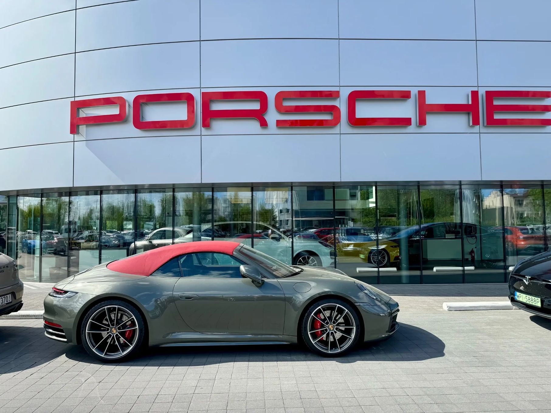 Porsche 911 911 Carrera 4S Cabro , z PL , Gwarancja, niski przebieg, Aventurine