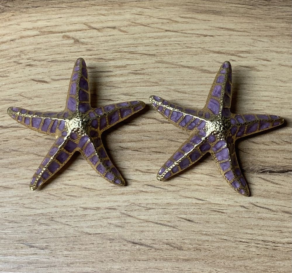 Сережки ZARA у формі морської зірки