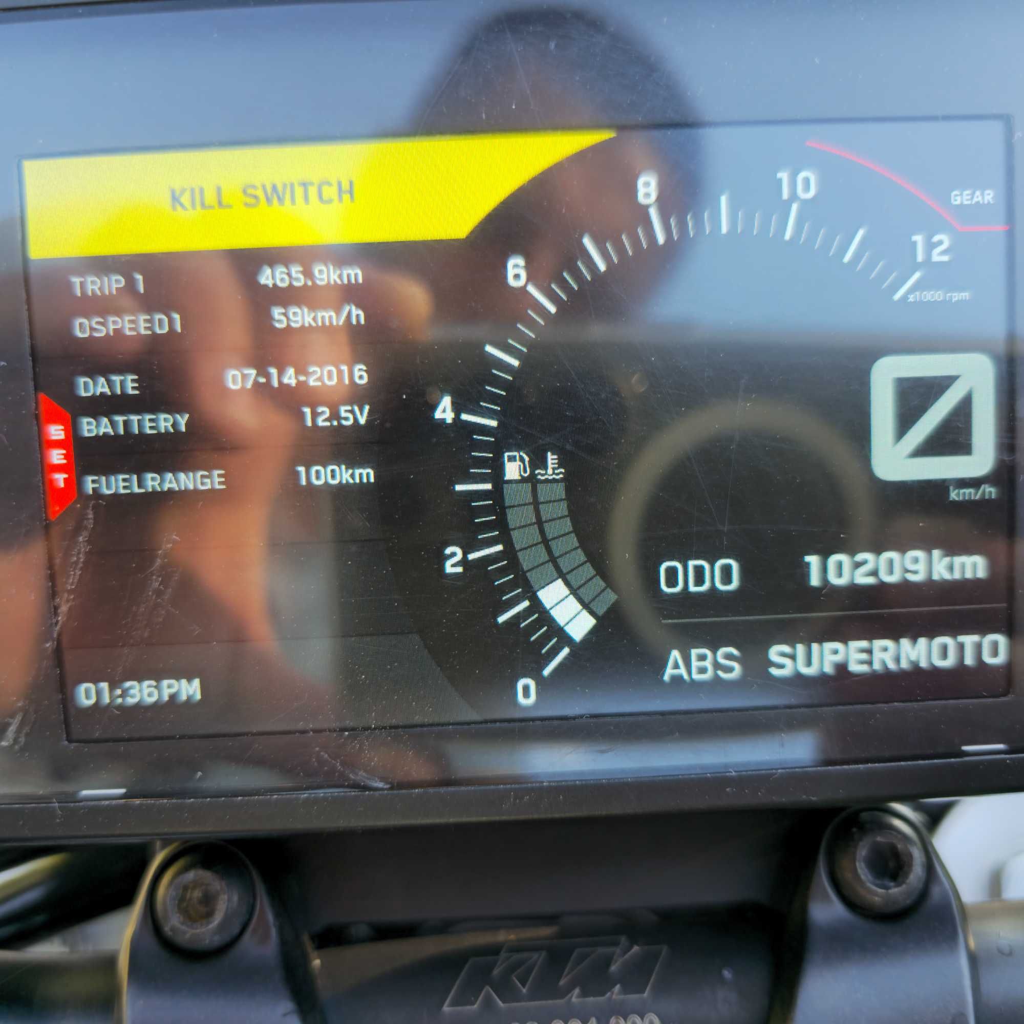 KTM Duke 125 Rok 2021