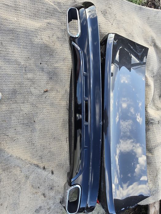 Spojler Dół Dokładka Dyfuzor Zderzaka Tył VOLVO XC60 II R DESIGN